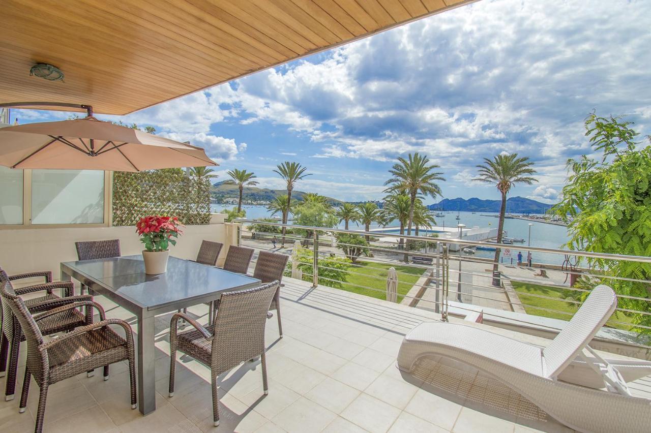 Seafront Ap Acuario Daire Port de Pollença Dış mekan fotoğraf